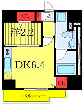 東京都板橋区本町（賃貸マンション1DK・14階・25.10㎡） その2