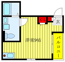 ディアコート豊島ヶ岡 202 ｜ 東京都文京区大塚6丁目（賃貸アパート1R・2階・24.23㎡） その2