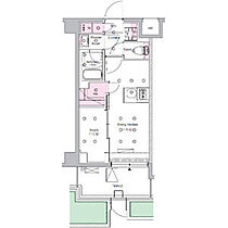 東京都北区滝野川3丁目（賃貸マンション1DK・1階・25.63㎡） その2