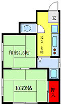 佐藤ビル 201 ｜ 東京都荒川区東日暮里5丁目（賃貸マンション2K・2階・27.00㎡） その2