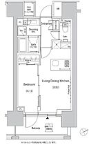 東京都豊島区目白5丁目（賃貸マンション1K・14階・33.30㎡） その2