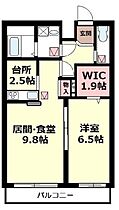 Ｉｓｃｈｉａ 105 ｜ 東京都豊島区千川1丁目（賃貸マンション1LDK・1階・47.67㎡） その2