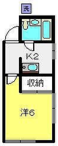 メゾンノーブル 102｜神奈川県横浜市金沢区片吹(賃貸アパート1K・1階・16.53㎡)の写真 その2