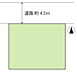 区画図：約48坪の整形地です