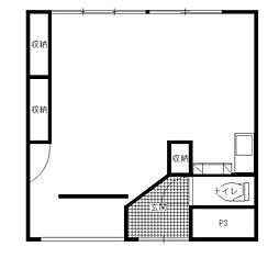 間取図画像 ワンルーム