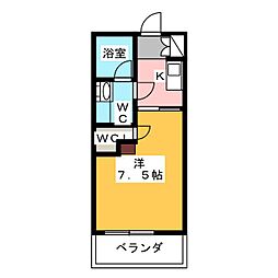 レジディア池袋ウエスト 1Kの間取図画像