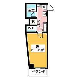 間取図画像 1K
