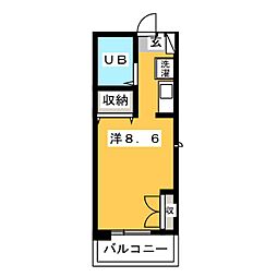 フォーサイト大塚 ワンルームの間取図画像