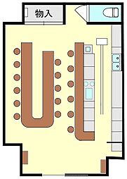 ビジネスヴィップ第2新大阪の間取図画像