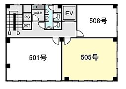 東洋ビル新館の間取図画像
