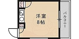 みどりマンション ワンルームの間取図画像