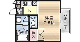 兵庫県神戸市東灘区岡本７丁目10番23号（賃貸アパート1R・2階・22.76㎡） その2