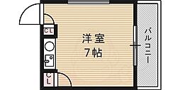 みどりマンション ワンルームの間取図画像