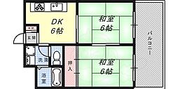 間取図画像 2DK