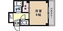 みやマンション 1Kの間取図画像