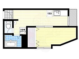 第二大森マンション 1DKの間取図画像