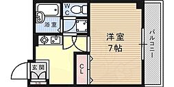 メゾン・ド・ローリエ 1Kの間取図画像