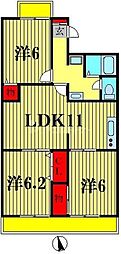 間取図画像 3LDK
