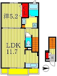ボン フェリシア 2階/-