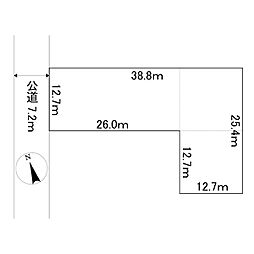 美幌町字新町1丁目20番　土地