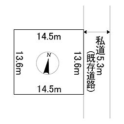 西三輪7丁目719番16　土地