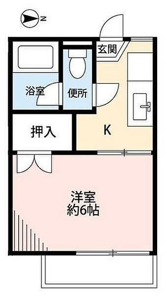 若宮ハイツ ｜埼玉県狭山市大字青柳(賃貸アパート1K・2階・17.81㎡)の写真 その2