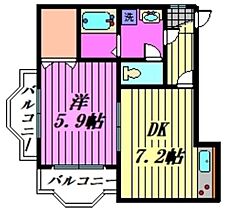 ヴィクトリー  ｜ 埼玉県所沢市緑町２丁目（賃貸マンション1DK・2階・33.58㎡） その2