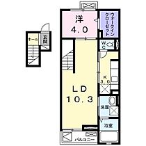 ベル パルテール  ｜ 埼玉県狭山市広瀬東３丁目（賃貸マンション1LDK・4階・44.78㎡） その2