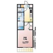 コンプリシテT  ｜ 埼玉県所沢市大字下安松（賃貸アパート1K・3階・26.23㎡） その2