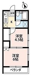 間取図画像 2K