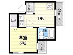 アメニティー新高二番館(低層棟) 1階