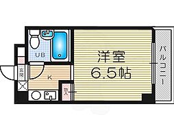 サバーブシティ・13 1Kの間取図画像