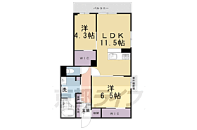 Ｈｅｒｉｔａｇｅ洛南東寺 305 ｜ 京都府京都市南区八条内田町（賃貸マンション2LDK・3階・58.25㎡） その2