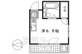 京都府京都市伏見区桃山水野左近西町（賃貸マンション1R・1階・17.34㎡） その2