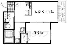 京都府京都市伏見区日野馬場出町（賃貸アパート1LDK・2階・41.52㎡） その2