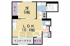 京都府京都市伏見区羽束師菱川町（賃貸アパート1LDK・1階・44.30㎡） その2