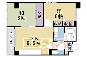 ボヌール北村 405 ｜ 京都府京都市東山区白川北通花見小路東入古西町（賃貸マンション2LDK・4階・52.75㎡） その2