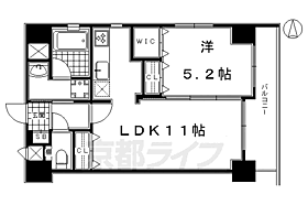 ルーエ五条堀川 401 ｜ 京都府京都市下京区柿本町（賃貸マンション1LDK・4階・40.04㎡） その2