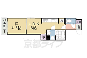 京都府京都市伏見区深草石橋町（賃貸アパート1LDK・1階・31.50㎡） その2