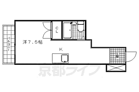 スカイハウスＶＯＬＶＯ 307 ｜ 京都府京都市下京区材木町（七条通河原町西入）（賃貸マンション1R・3階・20.00㎡） その2