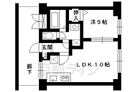 ハイツ西大路 305 ｜ 京都府京都市下京区西七条御前田町（賃貸マンション1LDK・3階・32.40㎡） その2