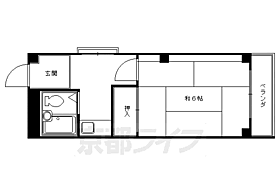 コーポセリバシー 306 ｜ 京都府京都市中京区御池通堀川西入ル池元町（賃貸マンション1K・3階・22.30㎡） その2