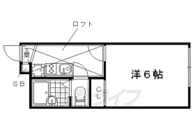 レオパレスＡＬＴＡIV 207 ｜ 京都府京都市南区吉祥院這登西町（賃貸アパート1K・2階・19.89㎡） その2