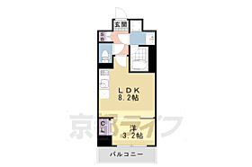 レオンコンフォート西大路御池 702 ｜ 京都府京都市中京区西ノ京下合町（賃貸マンション1LDK・7階・30.43㎡） その2