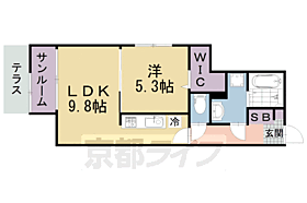 京都府京都市伏見区深草僧坊町（賃貸アパート1LDK・1階・40.46㎡） その2