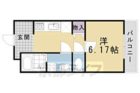 京都府向日市寺戸町西田中瀬（賃貸アパート1K・3階・24.03㎡） その2