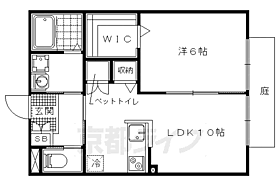 京都府京都市山科区勧修寺瀬戸河原町（賃貸アパート1LDK・1階・40.92㎡） その2