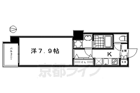 レジデンス京都ゲートシティ 507 ｜ 京都府京都市下京区七条通花畑町（賃貸マンション1K・5階・26.47㎡） その2