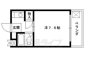 ヴィラ東海今熊野 305 ｜ 京都府京都市東山区今熊野南日吉町（賃貸マンション1K・3階・17.94㎡） その2