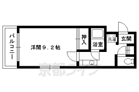 メディナ東寺 406 ｜ 京都府京都市南区西九条開ヶ町（賃貸マンション1K・4階・27.32㎡） その2